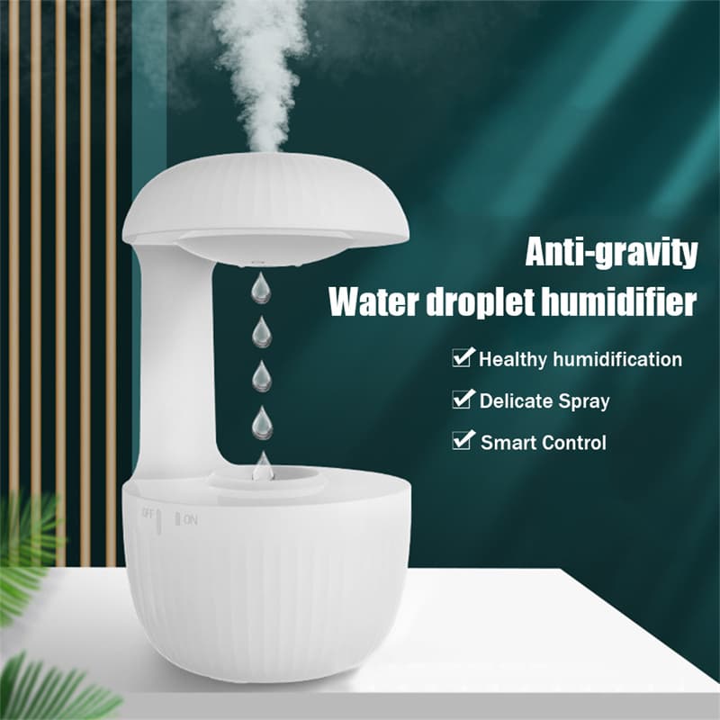 Humidificateur Anti-Gravité — Brume Apaisante et Décoration