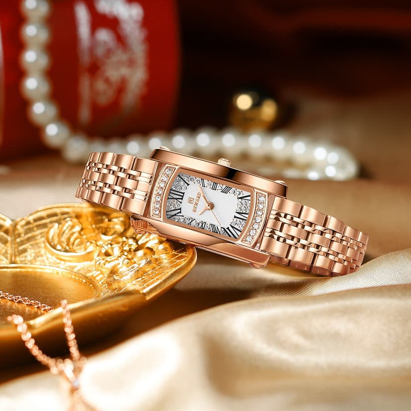 Montre Femme Carrée Étanche — Élégance Accessible