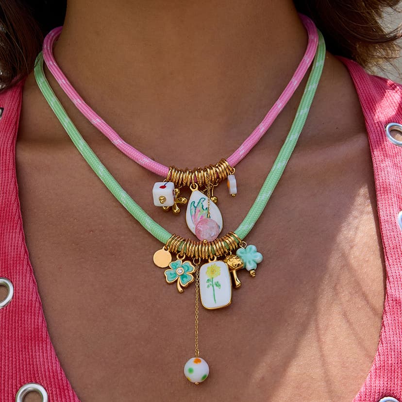 Collier Trèfle à Quatre Feuilles Acier — Chance et Élégance