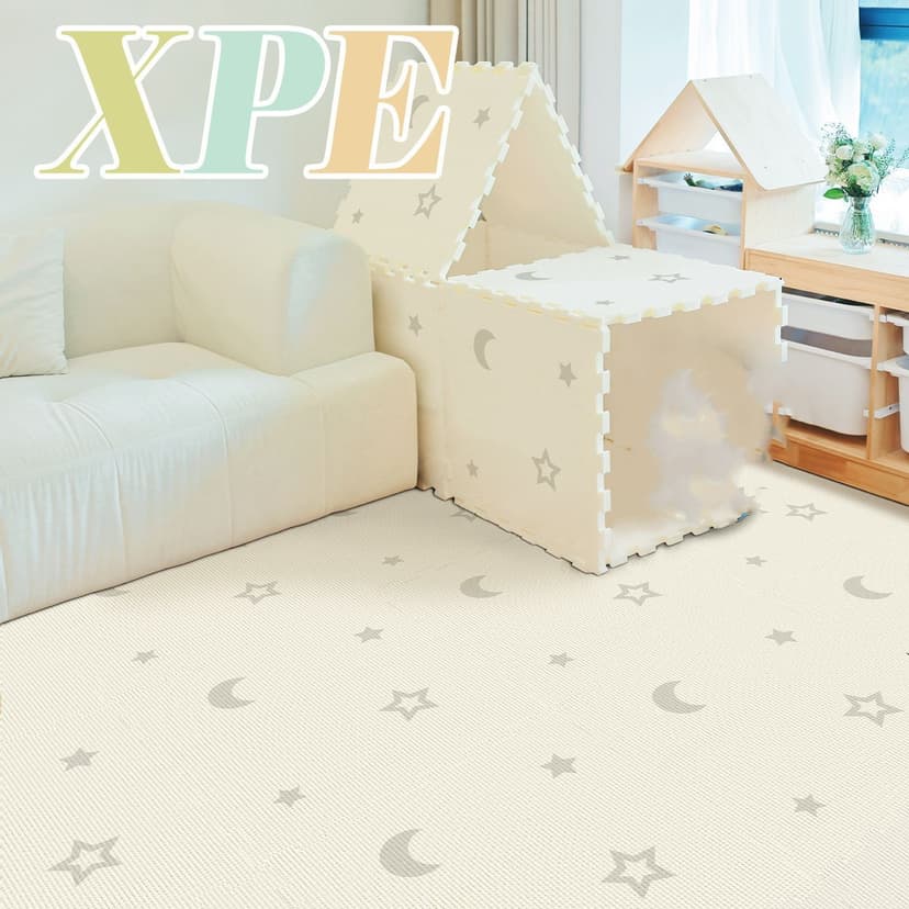 Tapis en Mousse Mosaïque Épais — Confort et Sécurité Enfants