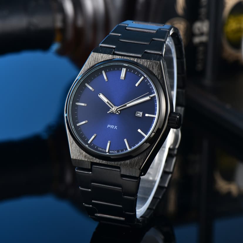 Montre Quartz Élégante Homme — Style Simple et Sophistiqué