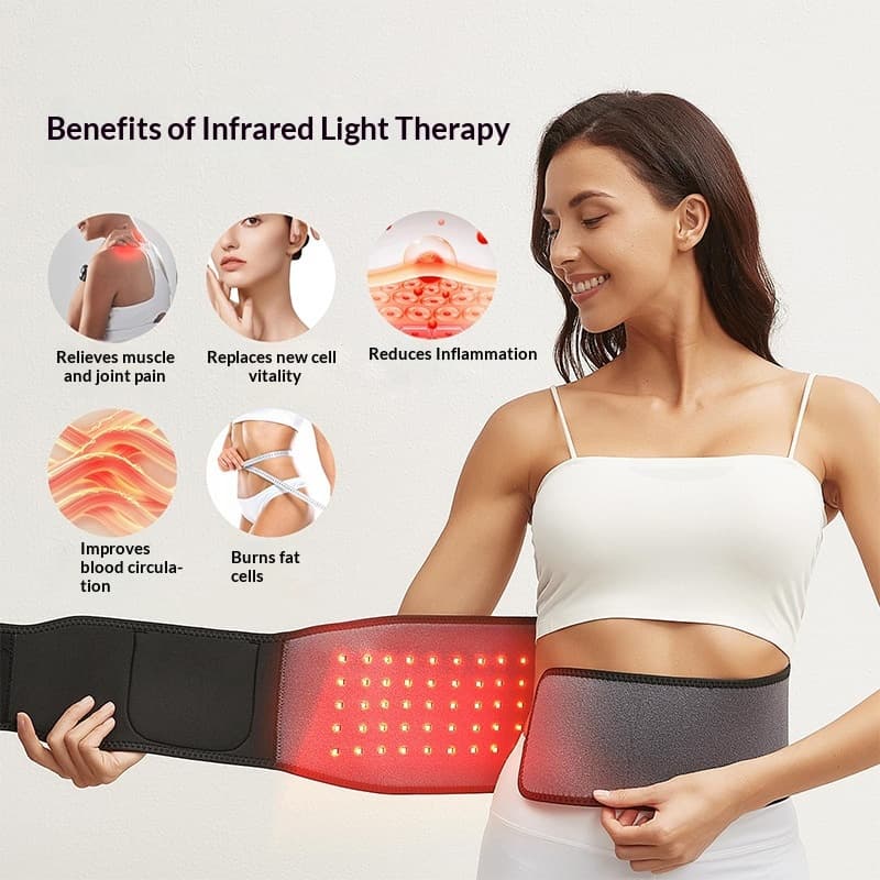 Ceinture Thérapeutique Lumière Rouge — Soulagement et Récupération
