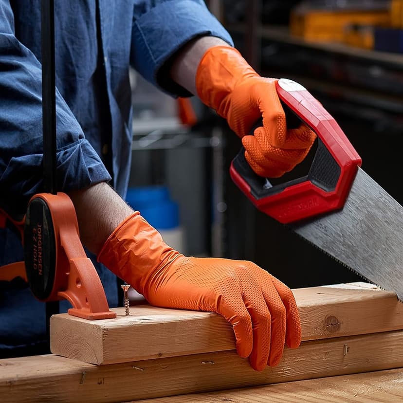 Gants Nitrile Texturés — Protection efficace et confort