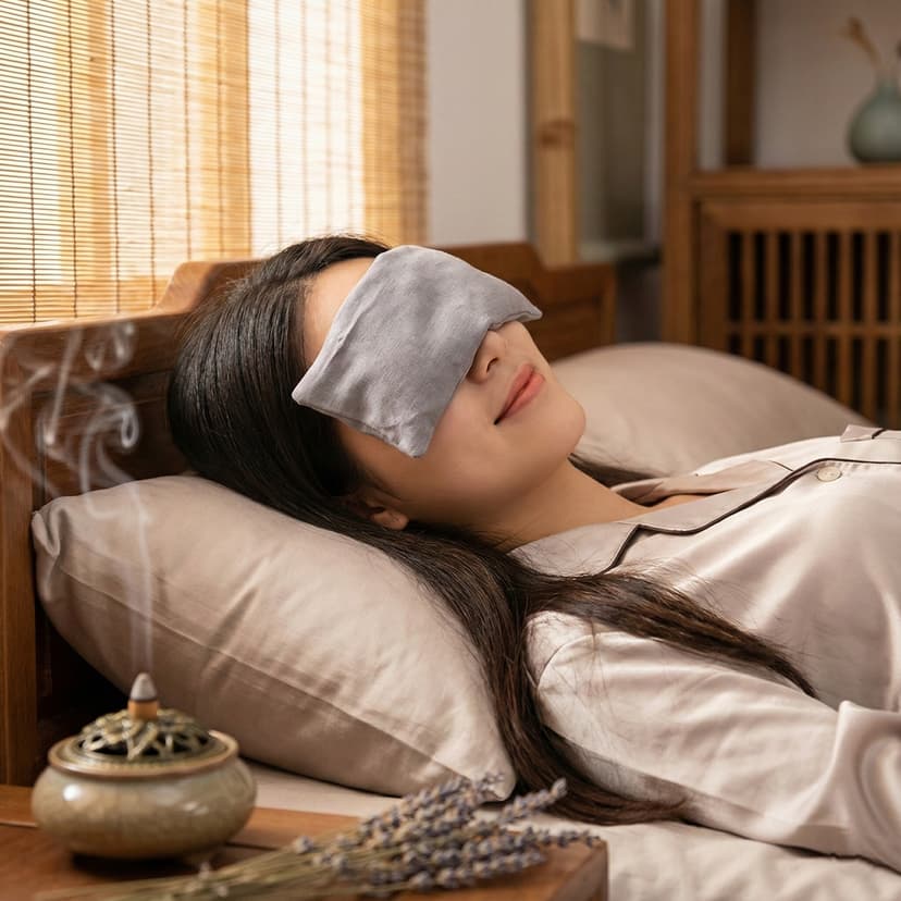 Couvre-Yeux Lavande — Détente et Relaxation Profonde